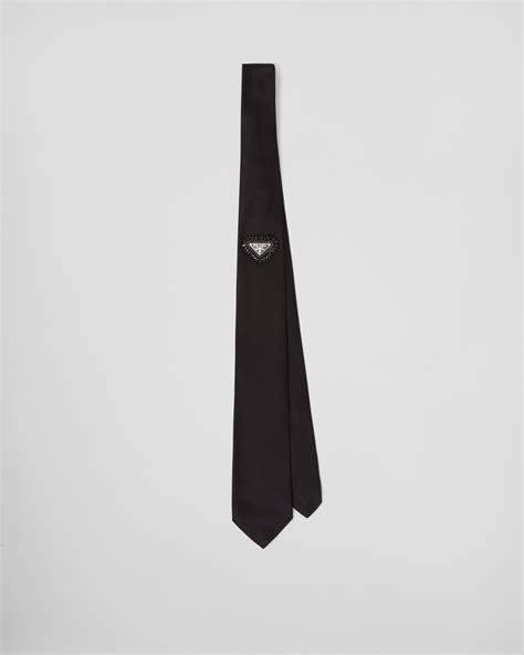 prada tie pin|prada tie price.